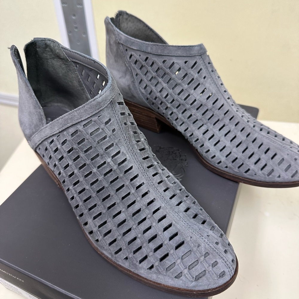 Gray Booties
